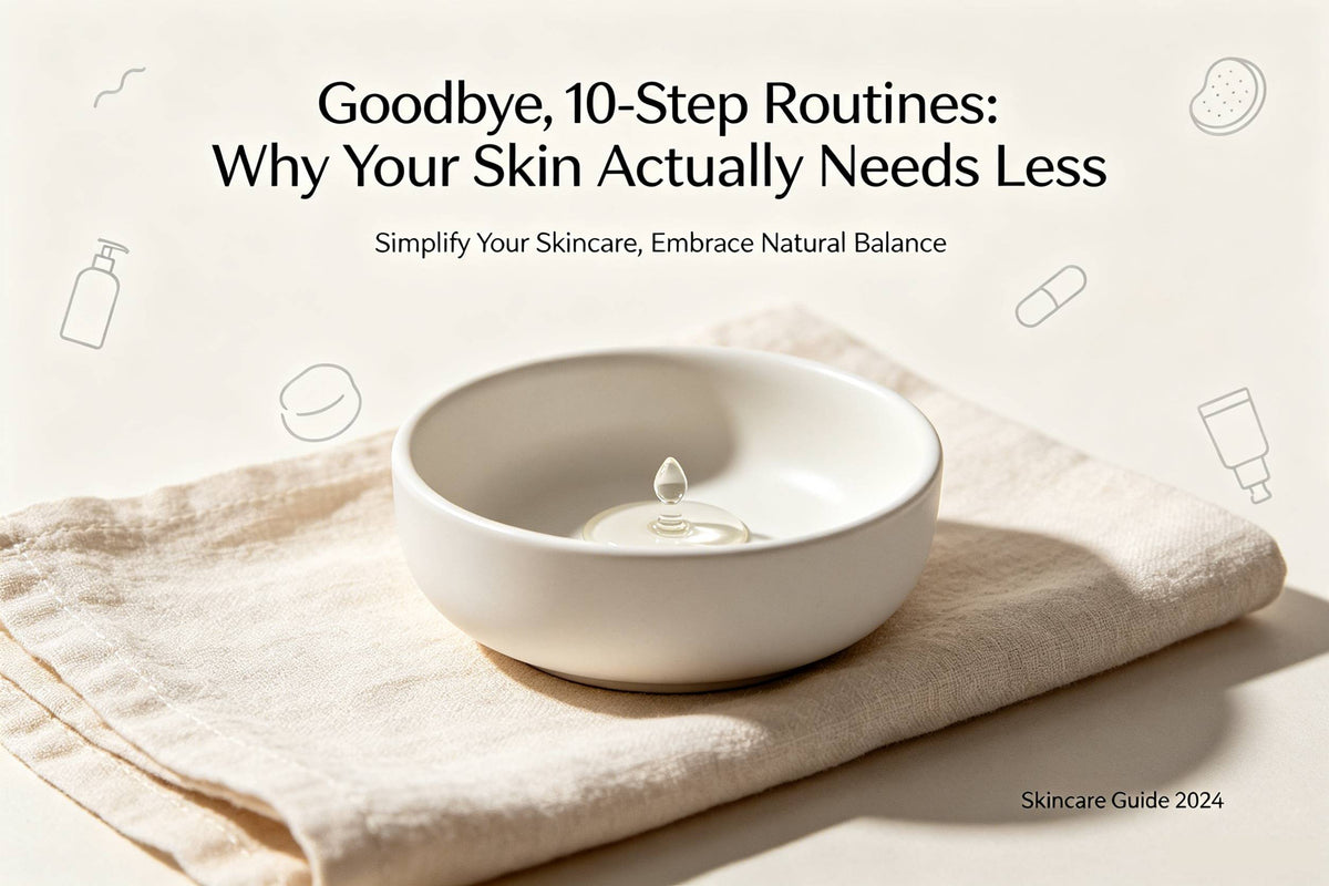 Goodbye, 10-Step Routines: Why Your Skin Actually Needs Less