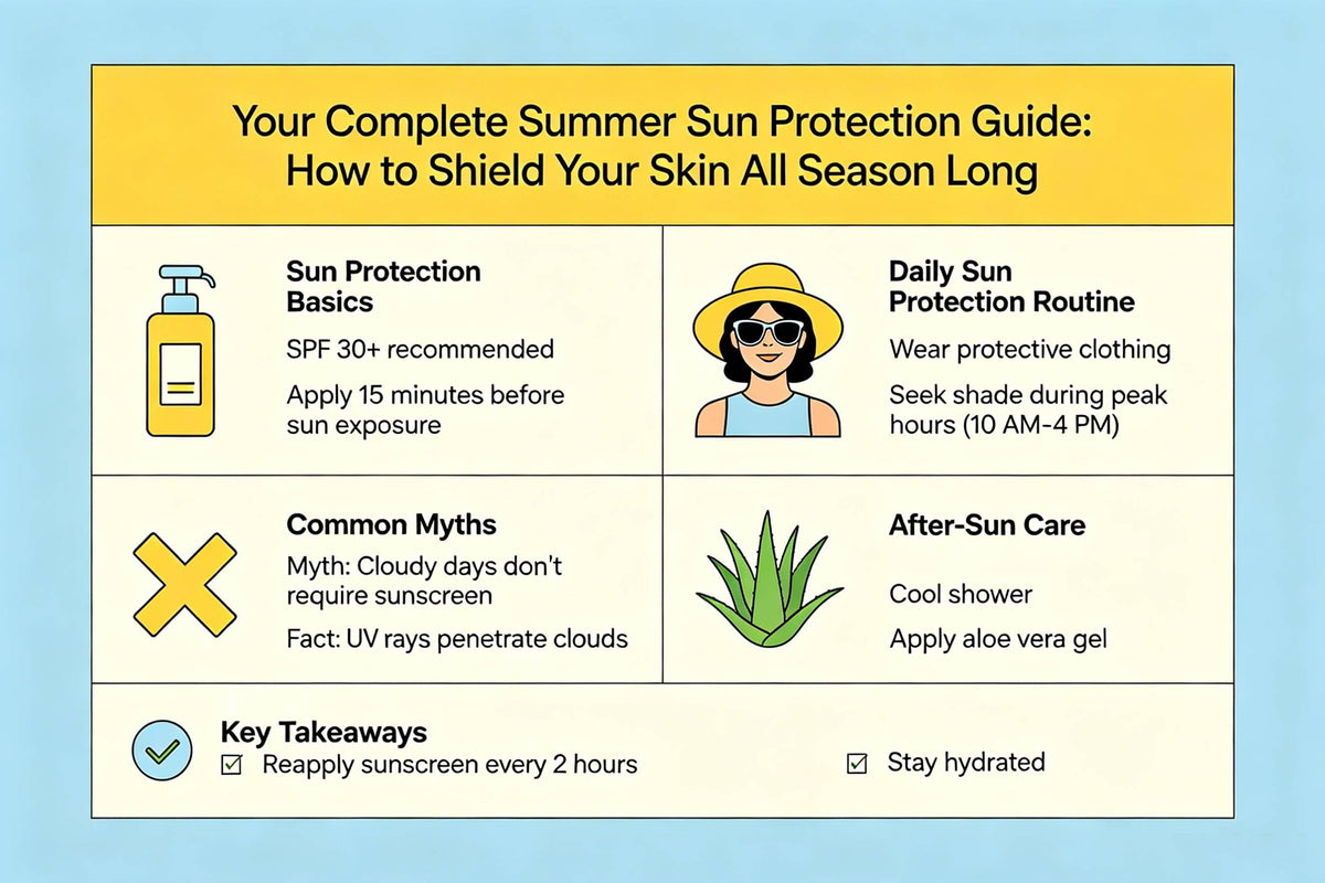 Your Complete Summer Sun Protection Guide: How to Shield Your Skin All Season Long