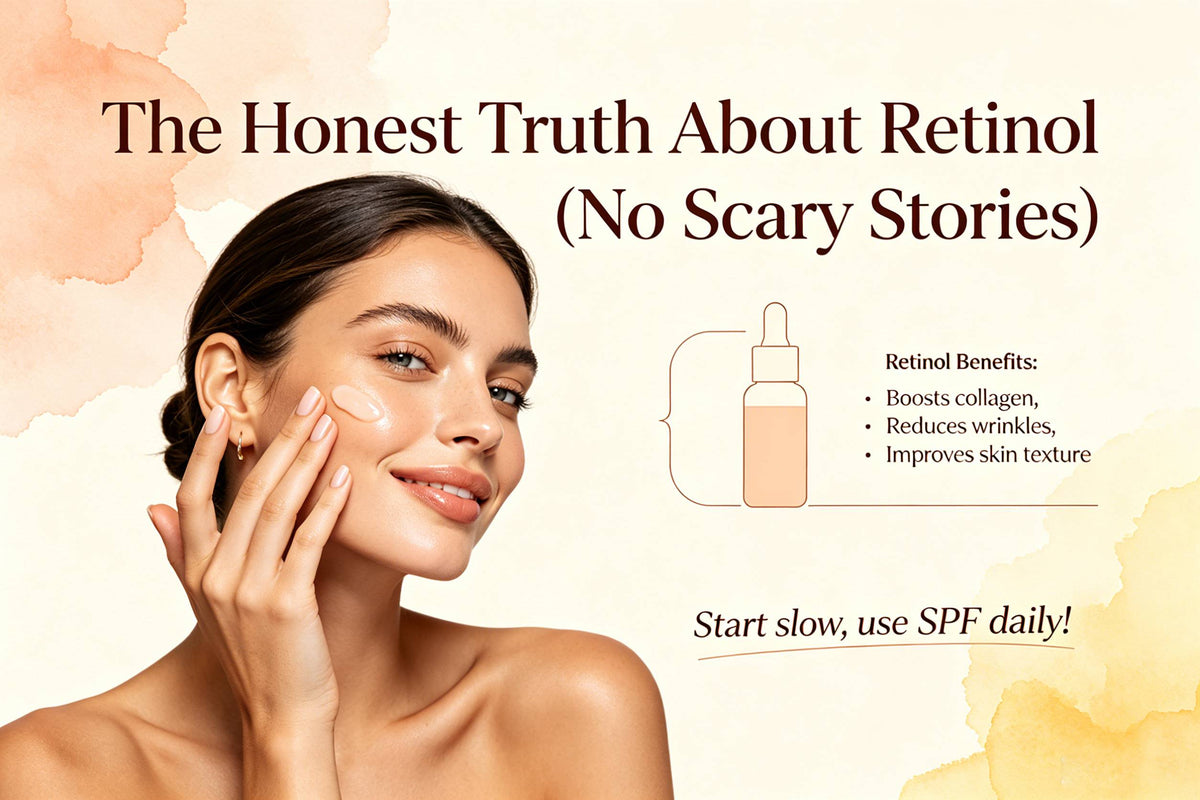 The Honest Truth About Retinol (No Scary Stories)
