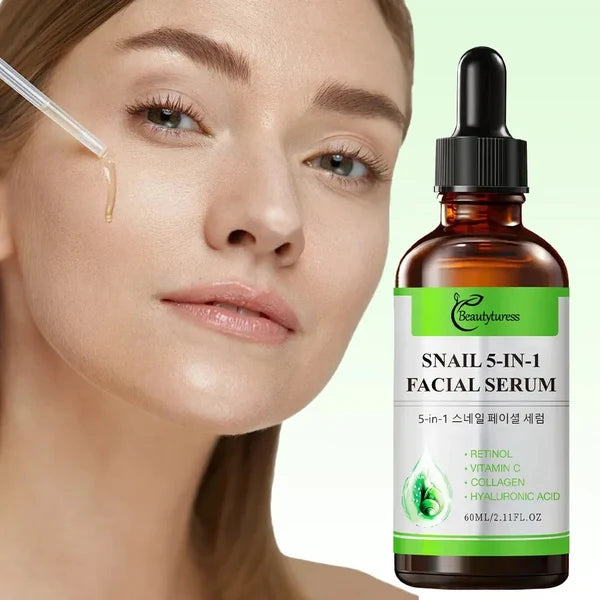 Beautyturess Snail 5-in-1 Facial Serum（60ml）