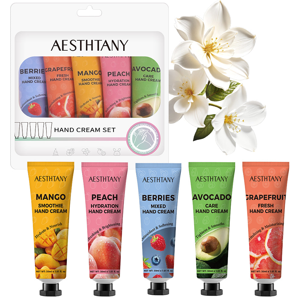 AESTHTANY Frukta Humidiga Man-Krema Aro (5 Pecoj)