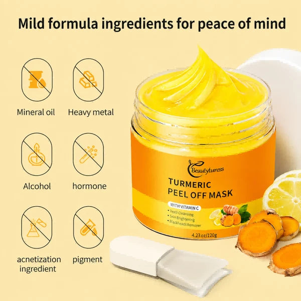 Beautyturess-aŭreola kaj Vitamina C-Forŝirebla Masko — 120g