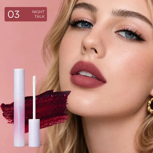 Beautyturess Long-Lasting Cloud-Matte Lip Glaze (3.5ml)