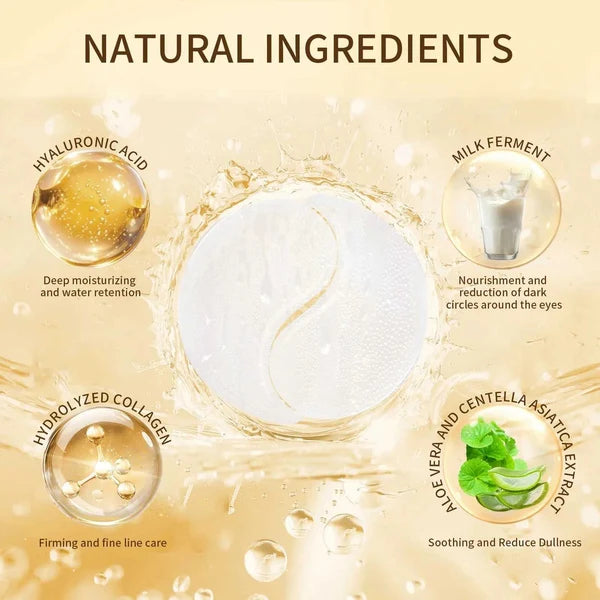 Beautyturess Milk Collagen Eye Masks (80g / 60 patches)