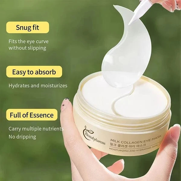 Beautyturess Milk Collagen Eye Masks (80g / 60 patches)