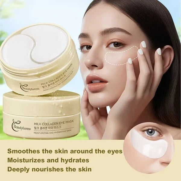 Beautyturess Milk Collagen Eye Masks (80g / 60 patches)