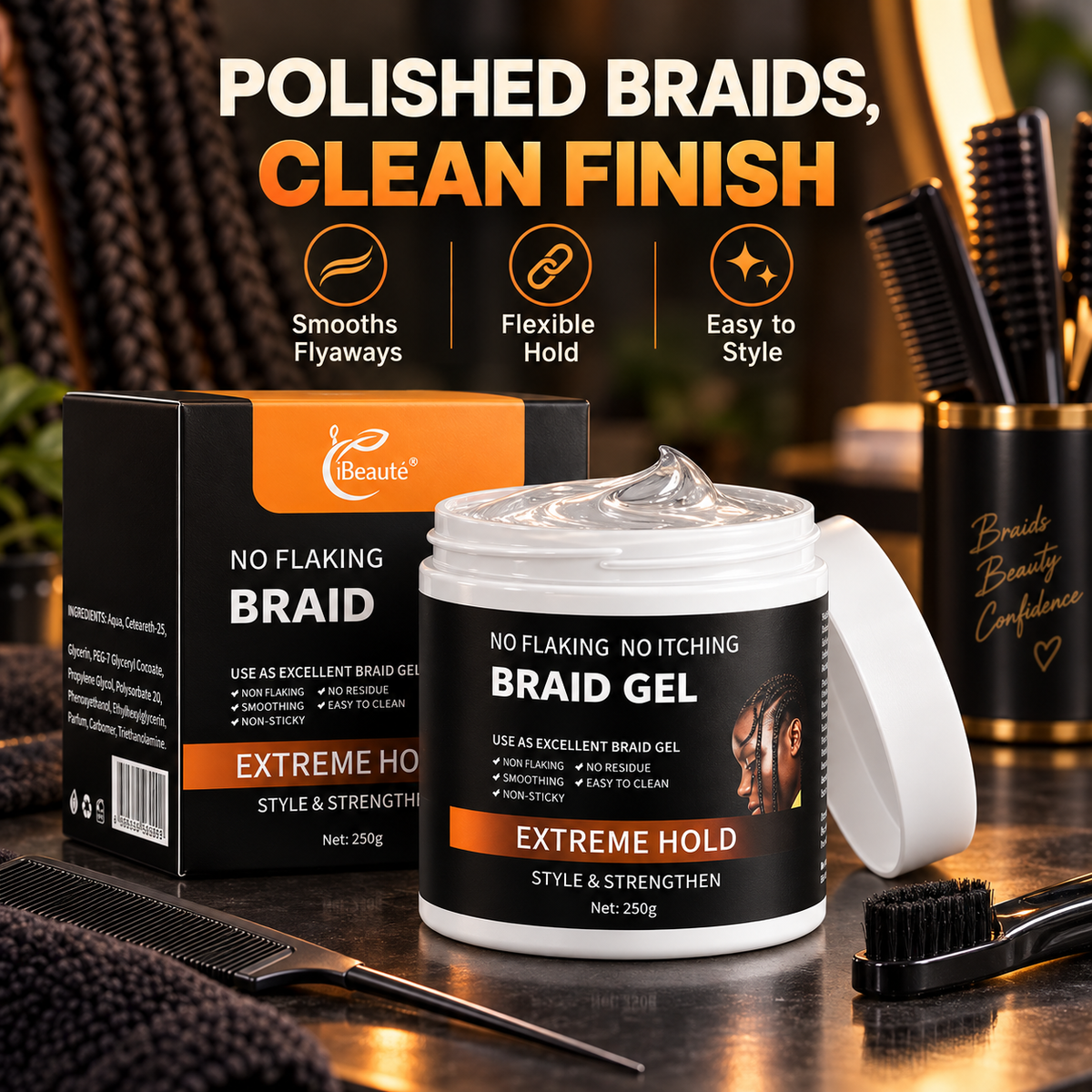 Beautyturess Braid Gel (250g)