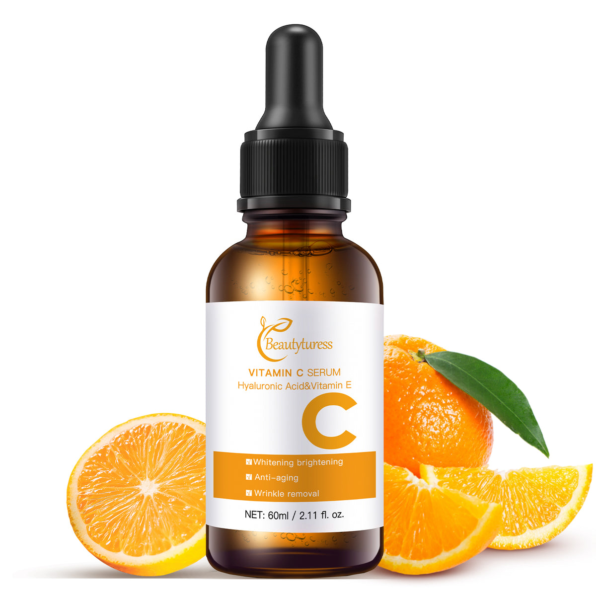Beautyturess Briliga kaj Kontraŭ-maljuniĝa Vitamino C Serumo