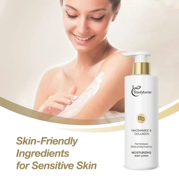 Beautyturess Niacinamide & Collagen Moisturizing Body Lotion (250ml)