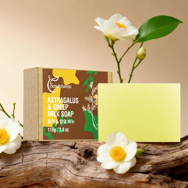 Beautyturess Astragala kaj Mutton-Grasa Sapo 110g