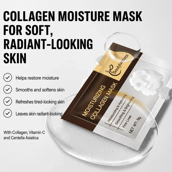 Beautyturess Moisturizing & Hydrating Collagen Mask (8g × 16 sachets)
