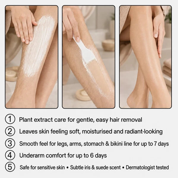 Beautyturess Silky & Hydrating Hair Removal Cream (120g)