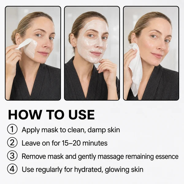 Beautyturess Kolagena Pleniga Lumo-Reflekta Kontraŭ-Sulka Masko (4g x 24 Pakoj)