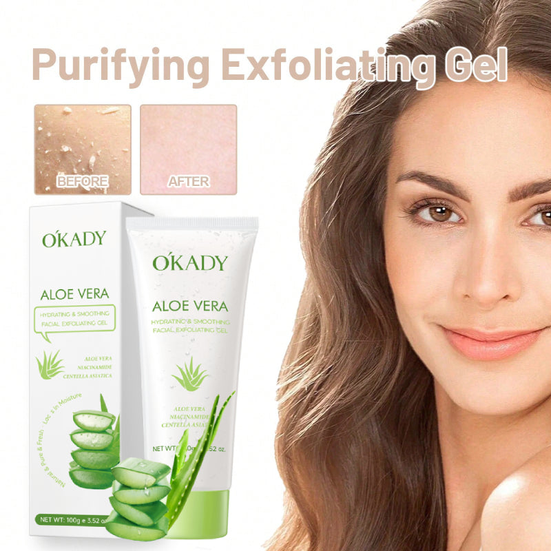 O'KADY Aloe Vera Facial Exfoliating Gel (100g)