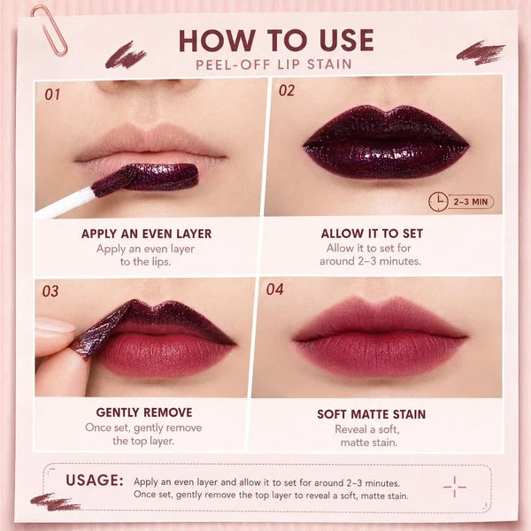 Beautyturess Long-Lasting Cloud-Matte Lip Glaze (3.5ml)
