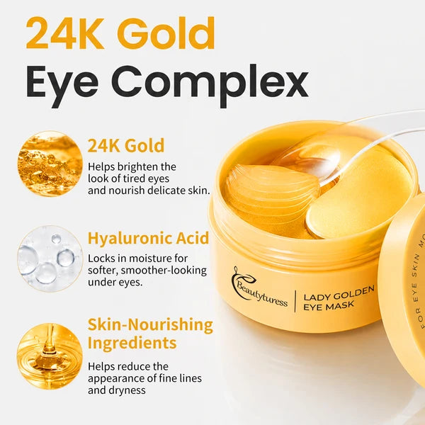 Beautyturess Luxury Gold Eye Masks (84g/60 patches)
