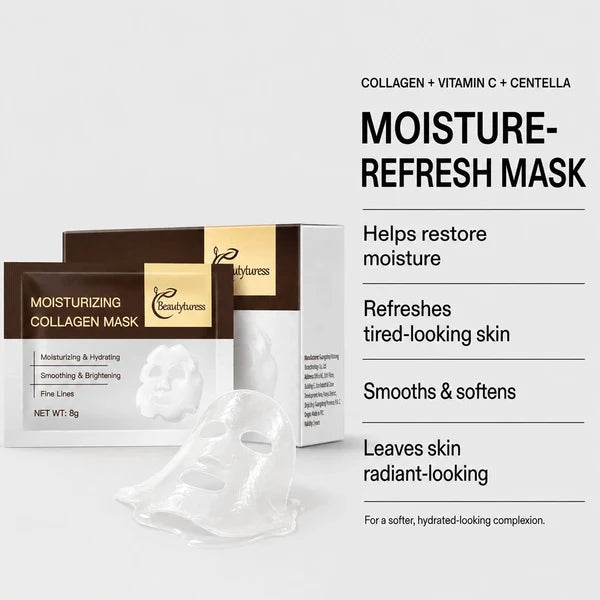 Beautyturess Moisturizing & Hydrating Collagen Mask (8g × 16 sachets)