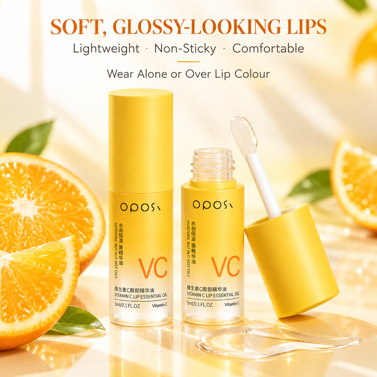 OPSDS Vitamino C Lipa Esenca Oleo 5ml (2-pakaĵo)