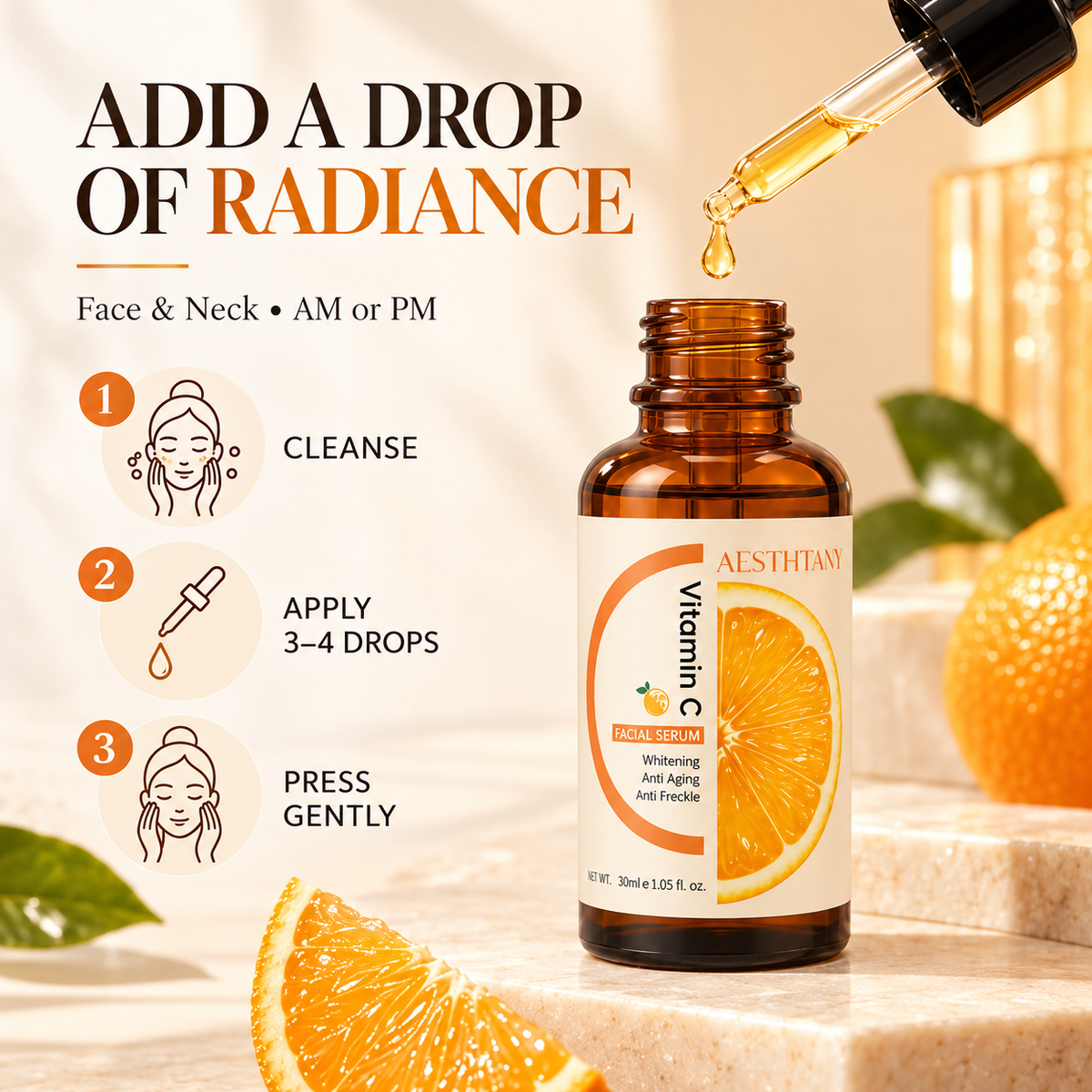 AESTHTANY Vitamin C Serum (30ml)