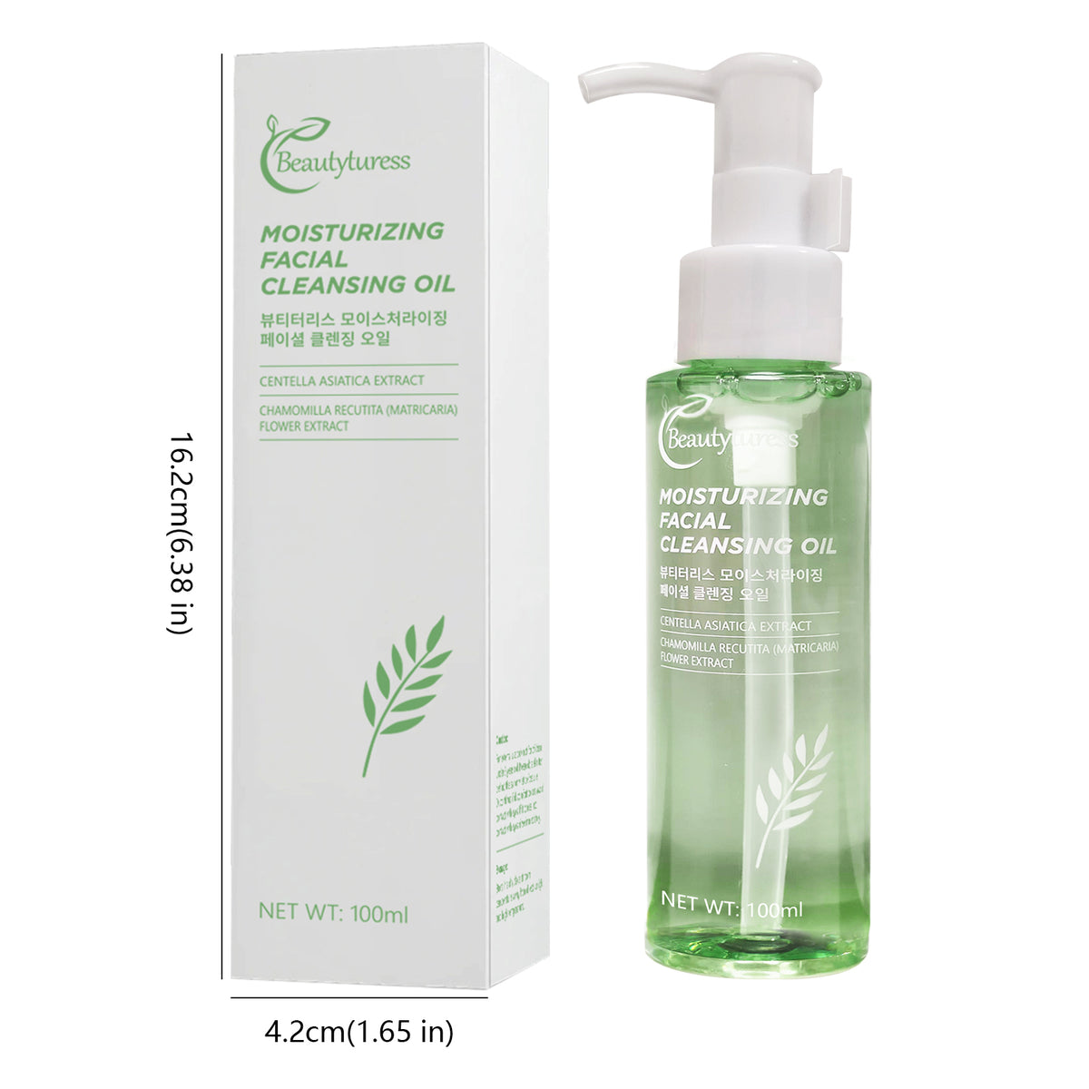 Beautyturess Humidiga Ŝminkforiga Oleo