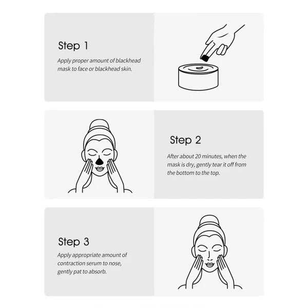 Beautyturess Bamboo Charcoal Blackhead-Removing Mask (130g)