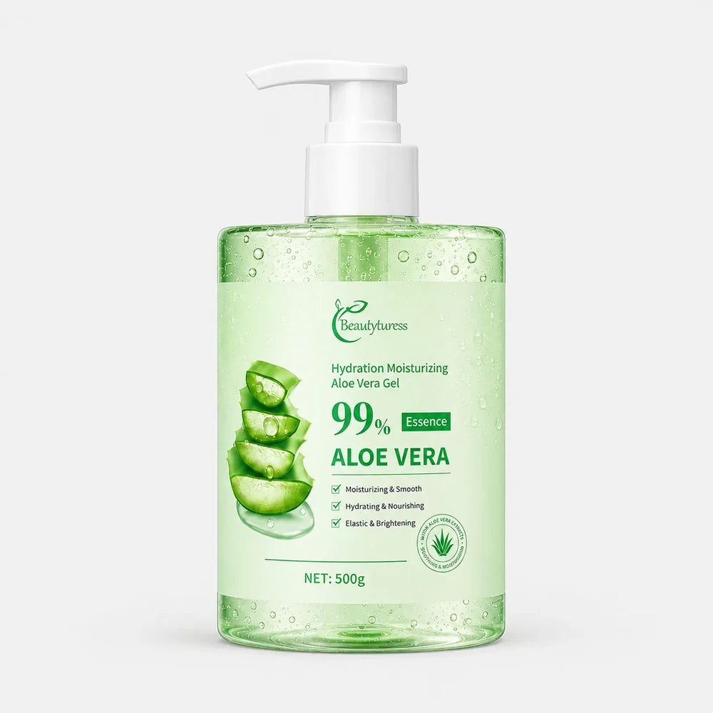 Beautyturess Moisturizing & Hydrating Aloe Vera Gel (500g)