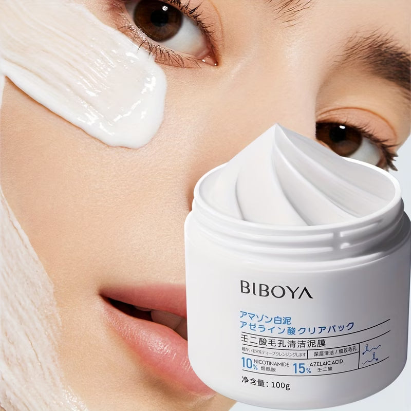 BIBOYA Azelaic Acid Pore-Cleansing Clay Mask (100g)