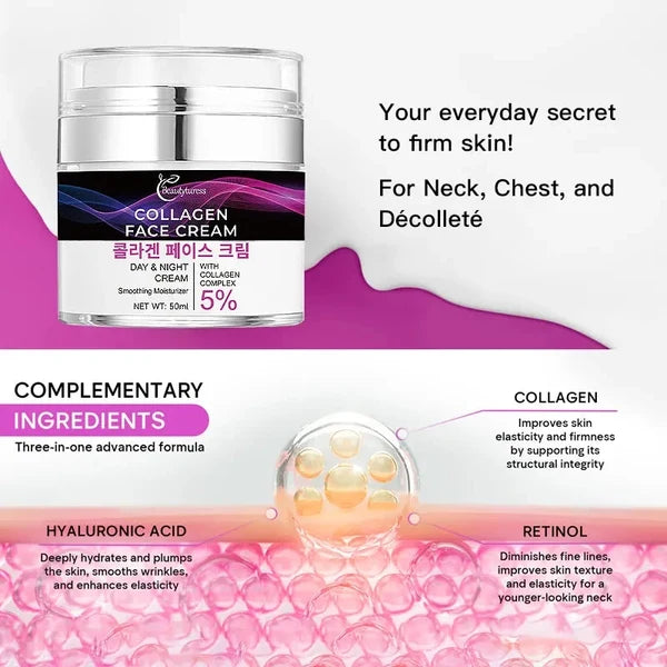 Beautyturess Leviga kaj Firmiga Vizaĝkremo (50ml)