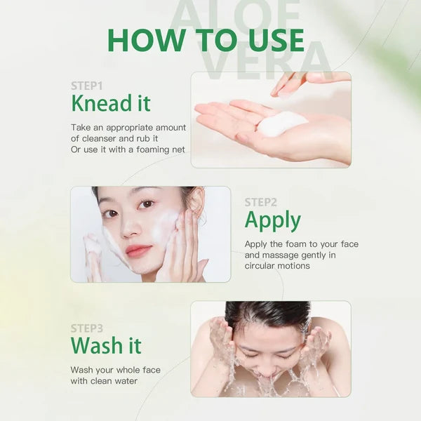 Beautyturess Aloe Vera Facial Cleanser (100g)