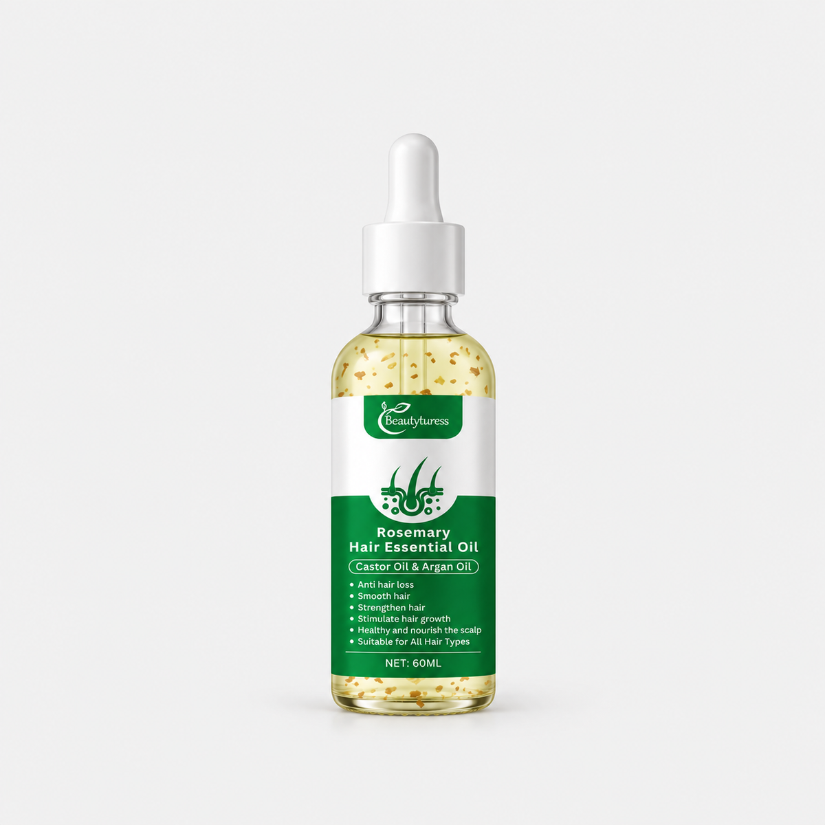 Beautyturess Rosemary Hair Growth Serum (60ml)