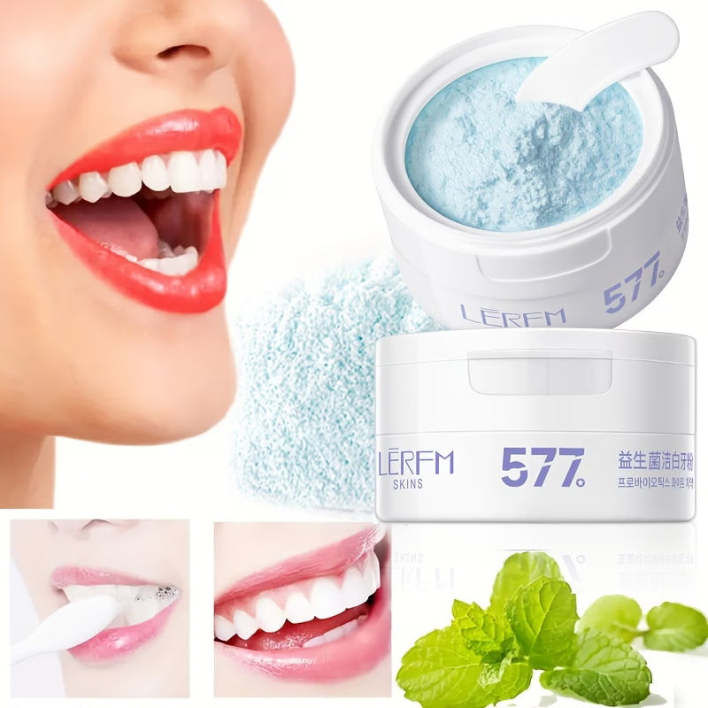 LĒRFM SKINS Probiotic Whitening Tooth Powder (50g)