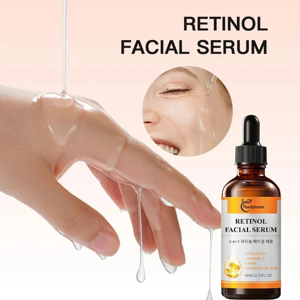 Beautyturess 5-in-1 Retinol Facial Serum (60ml)