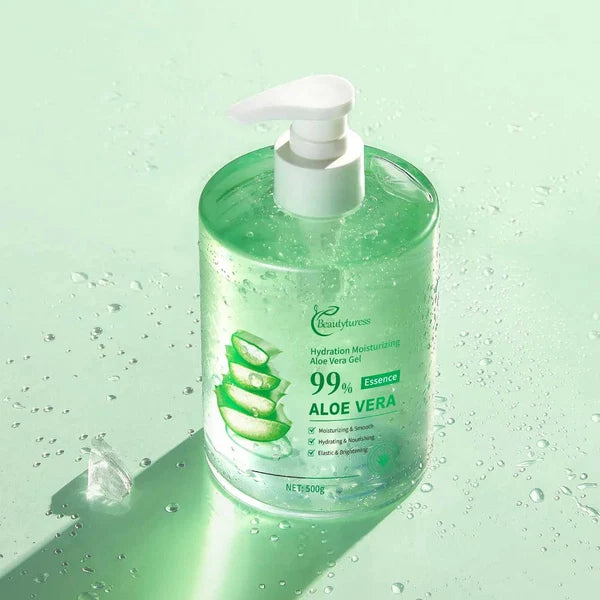 Beautyturess Moisturizing & Hydrating Aloe Vera Gel (500g)