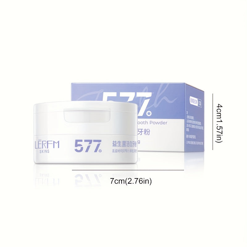 LĒRFM SKINS Probiotic Whitening Tooth Powder (50g)