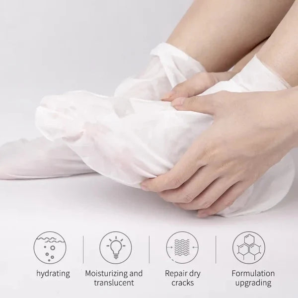Beautyturess Niacinamide & Goat Milk Silky Moisturizing Foot Mask (50g x 1 Paro)