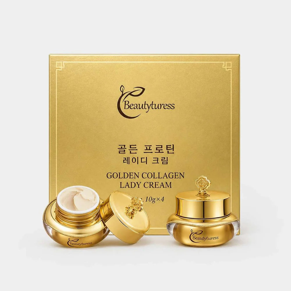 Beautyturess Gold Protein Luxury Cream (4-Piece Set)